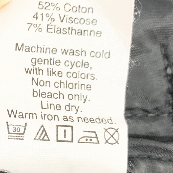 J. Crew Factory Stretch Lexie Pant Cotton Blend Skinny Leg Navy Blue Style C9716 - Picture 13 of 14